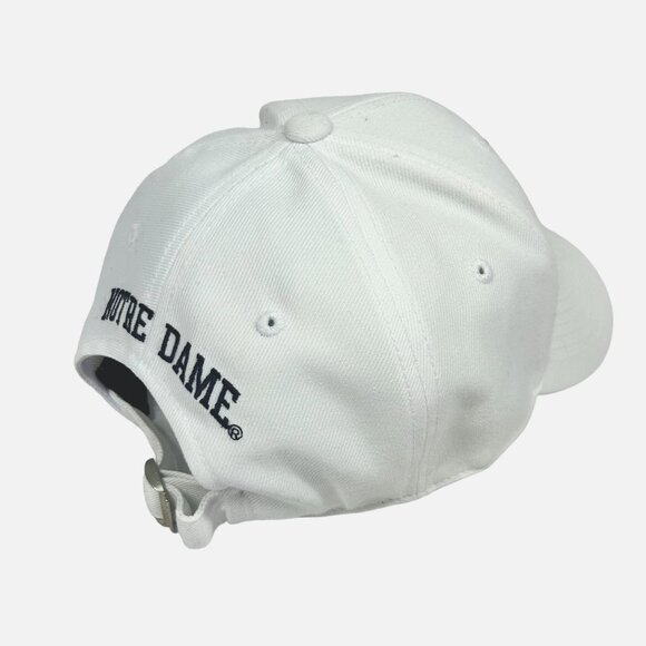 Notre Dame Fighting Irish Under Armour Classic Adjustable Hat White NWOT - Picture 4 of 6